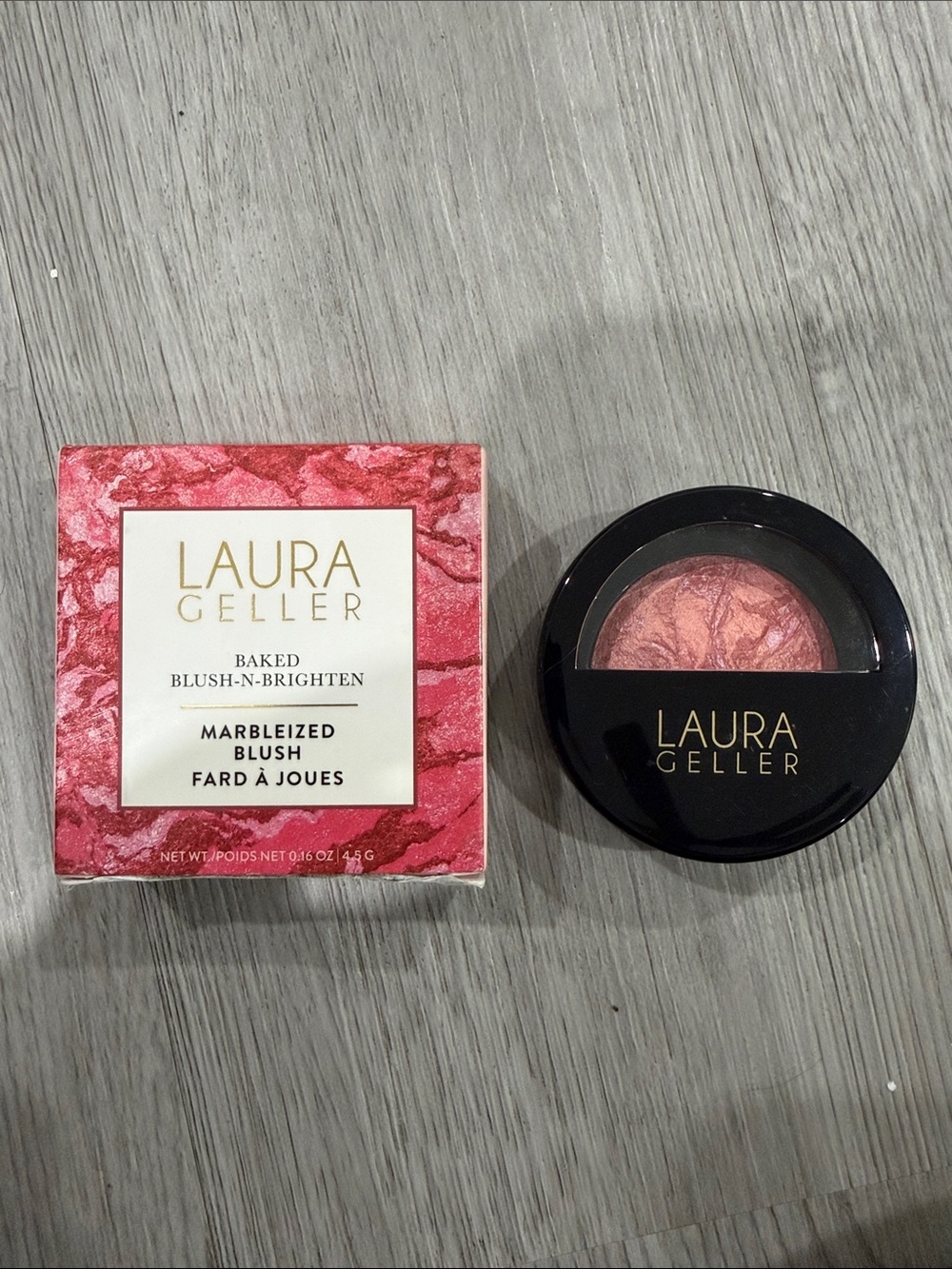 Laura Geller Baked Marbleized Blush-N-Brighten Tropic Hues BNIB!